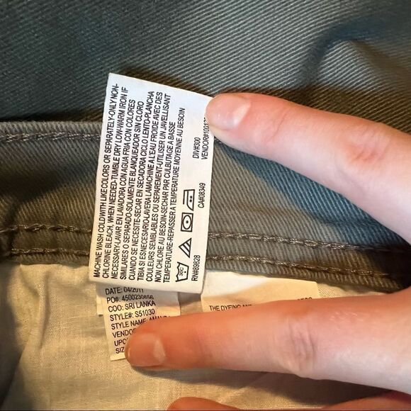 NWT! Gloria Vanderbilt olive Amanda pants - Picture 8 of 11